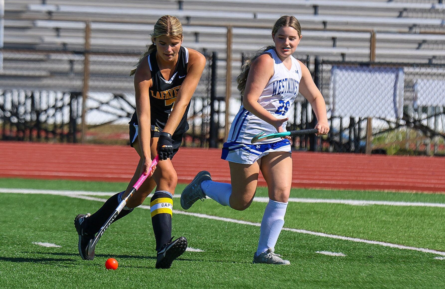 Lafayette vs. Westminster field hockey